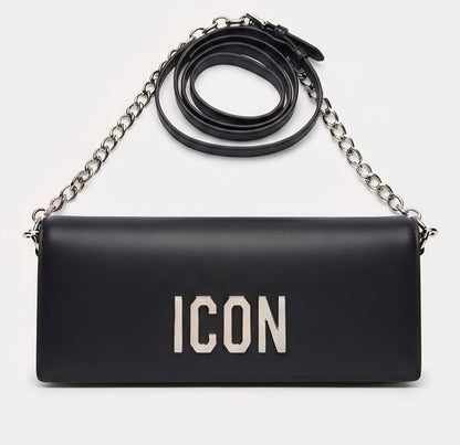 POCHETTE Donna ICON ICBS26A01 POISON BLACK
