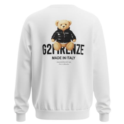 BEAR JACKET BIANCO - Felpe - G2 FIRENZE