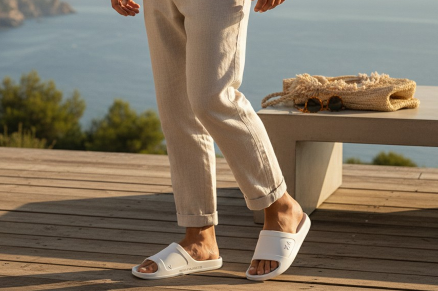 X36112 BIANCO - PANTOFOLA - SUN 68