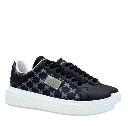 31019 C ACTION LEATHER BLACK - Scarpe - John Richmond