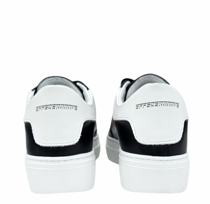 600 BAYL CANVAS VITELLO NERO BIANCO - Scarpe - F09