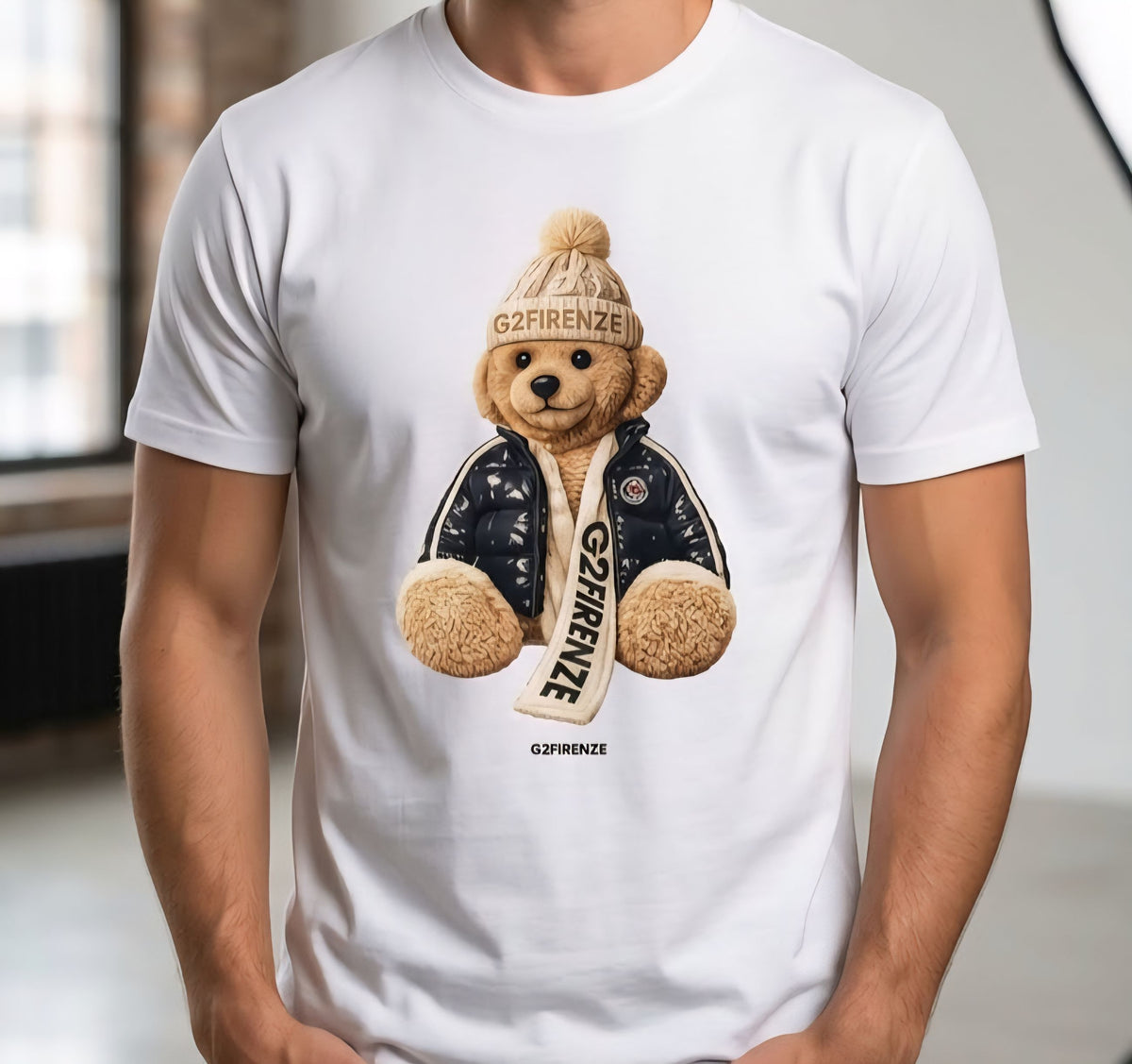 SHIRT Uomo G2 FIRENZE TEDDY WINTER BIANCO