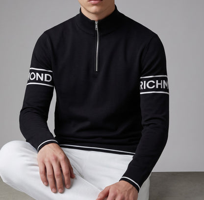 MAGLIA UOMO RICHMOND UMA26039 BLACK