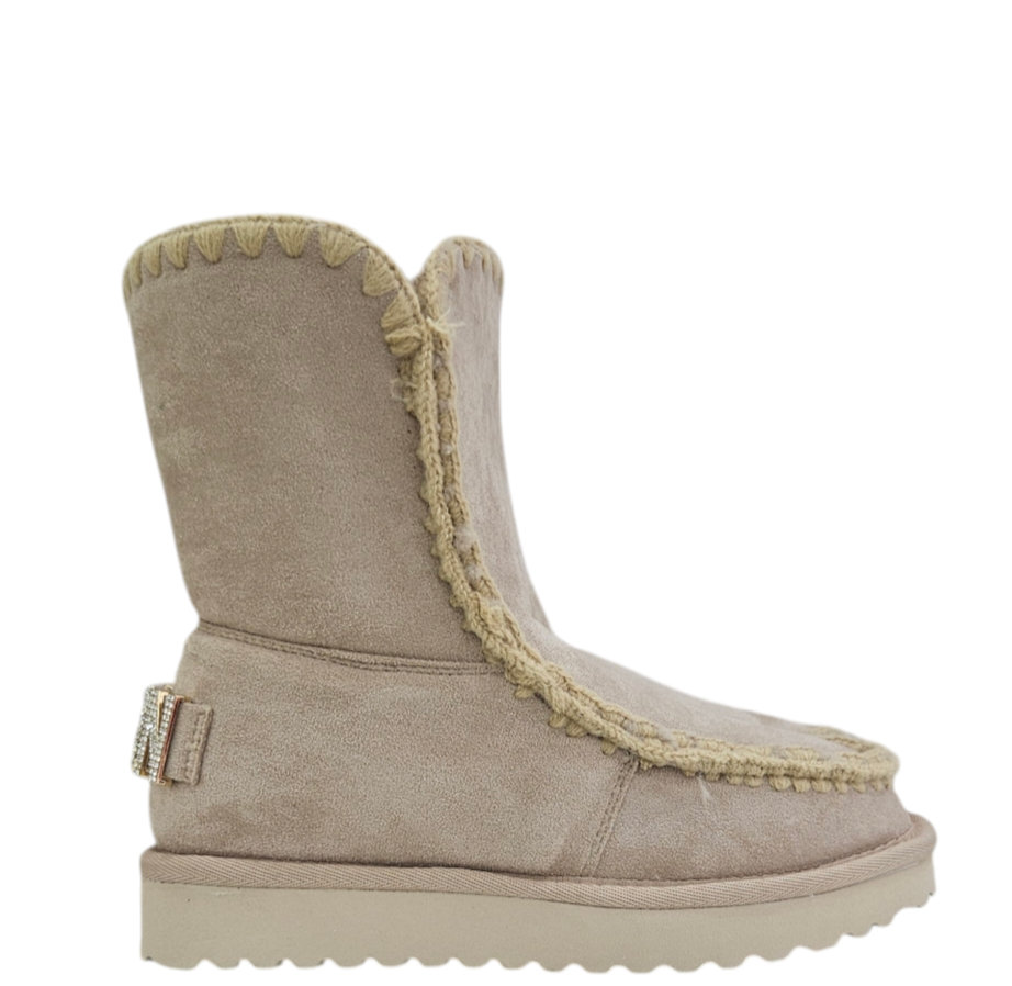 IC04412SD BEIGE - STIVALETTO - ICON