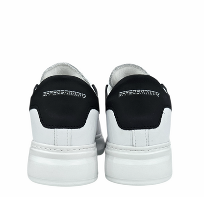 600 LIGHT BIANCO NERO - Scarpe - F09
