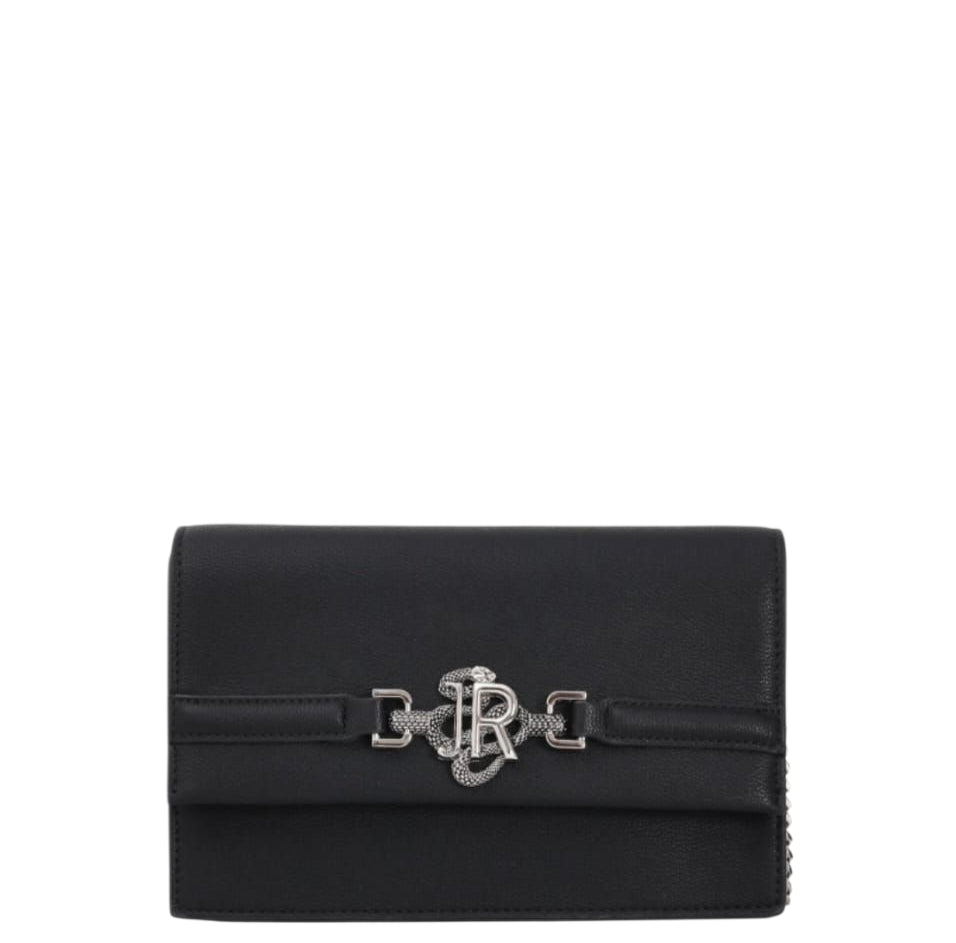 SHOULDER BAG RWA25347BO 9L BLACK SILVER - ZAINO - John Richmond