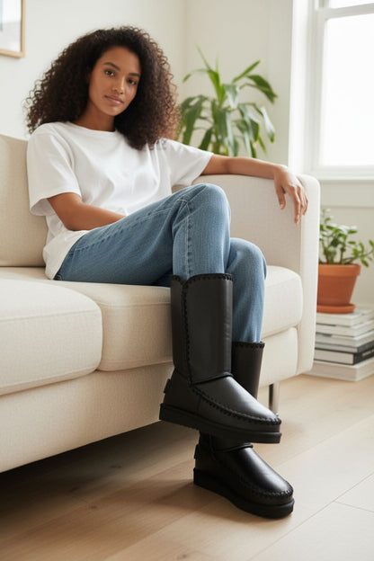 IC7104SD NERO PELLE - Scarpe - ICON