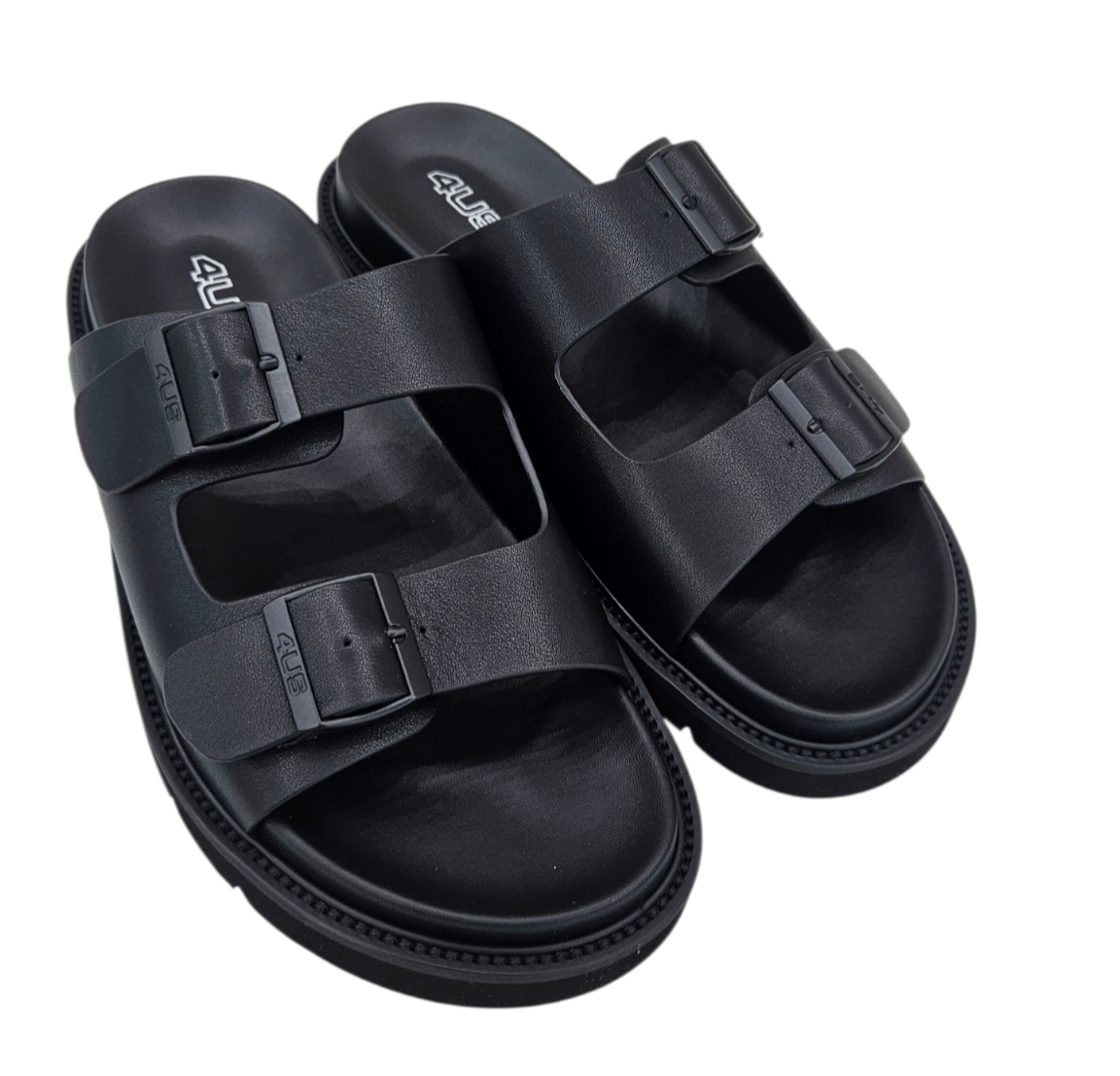 RIS015 BLACK - PANTOFOLE - 4US PACIOTTI