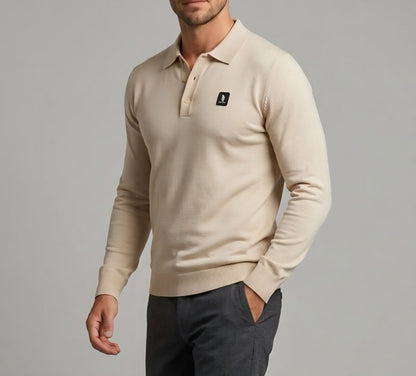 MAGLIA Uomo Refrigue R5010M262 POLO KNIT ICON MILK