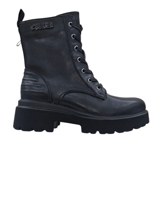 STIVALETTO DONNA 4US PACUIOTTI 4BX285 BLACK