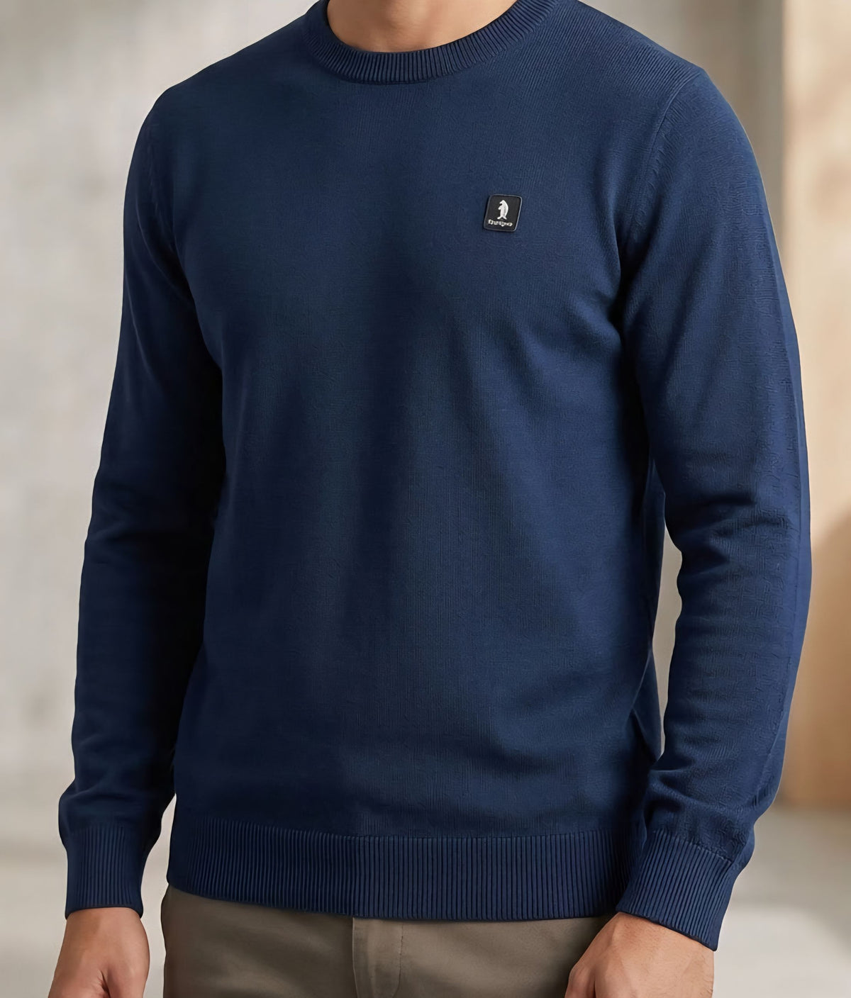 MAGLIA Uomo Refrigue R4050M262 CREWNECK ICON DENIM