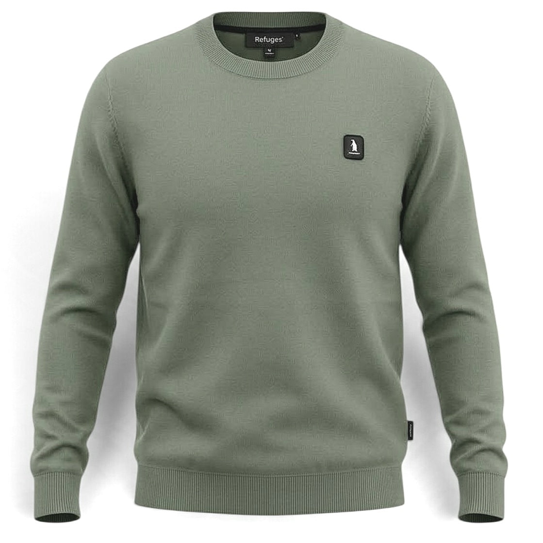 MAGLIA Uomo Refrigue R4050M262 CREWNECK ICON SAGE