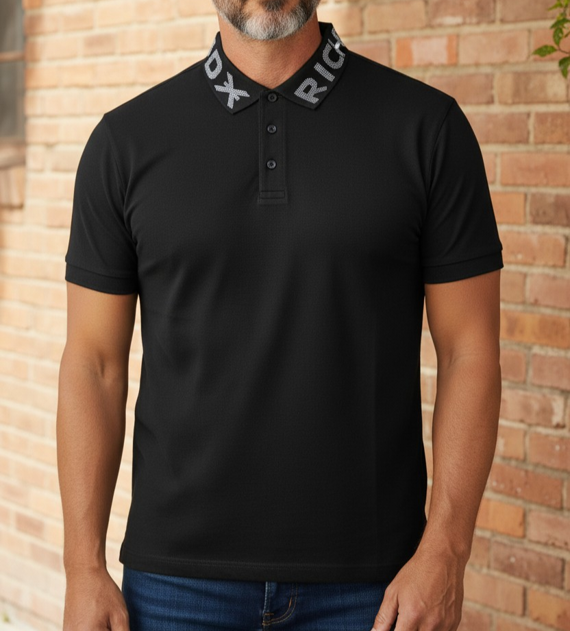 UMP26011PO GKF BLACK - T-Shirt e Polo - John Richmond