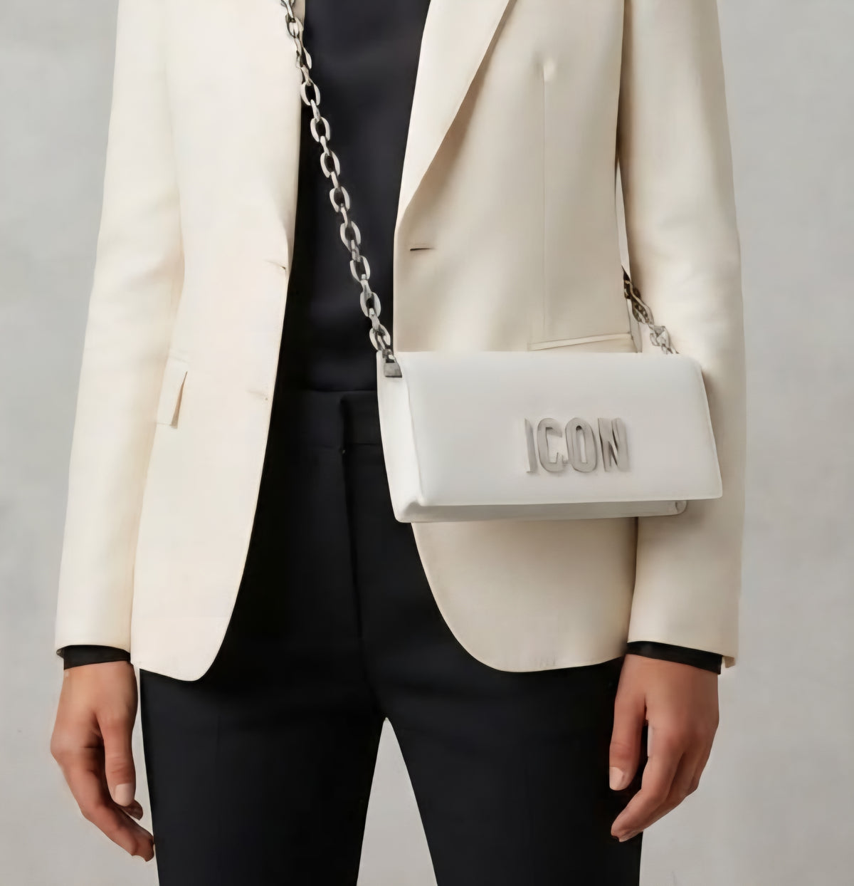 Borse Donna ICON ICBS26A01 POISON WHITE