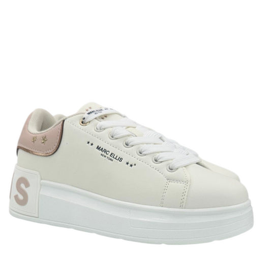 SINTRA6001 FW25 B WHITE NUDE GOLD - Scarpe - MARC ELLIS