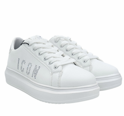 IC04751SD BIANCO ARGENTO - Scarpe - ICON