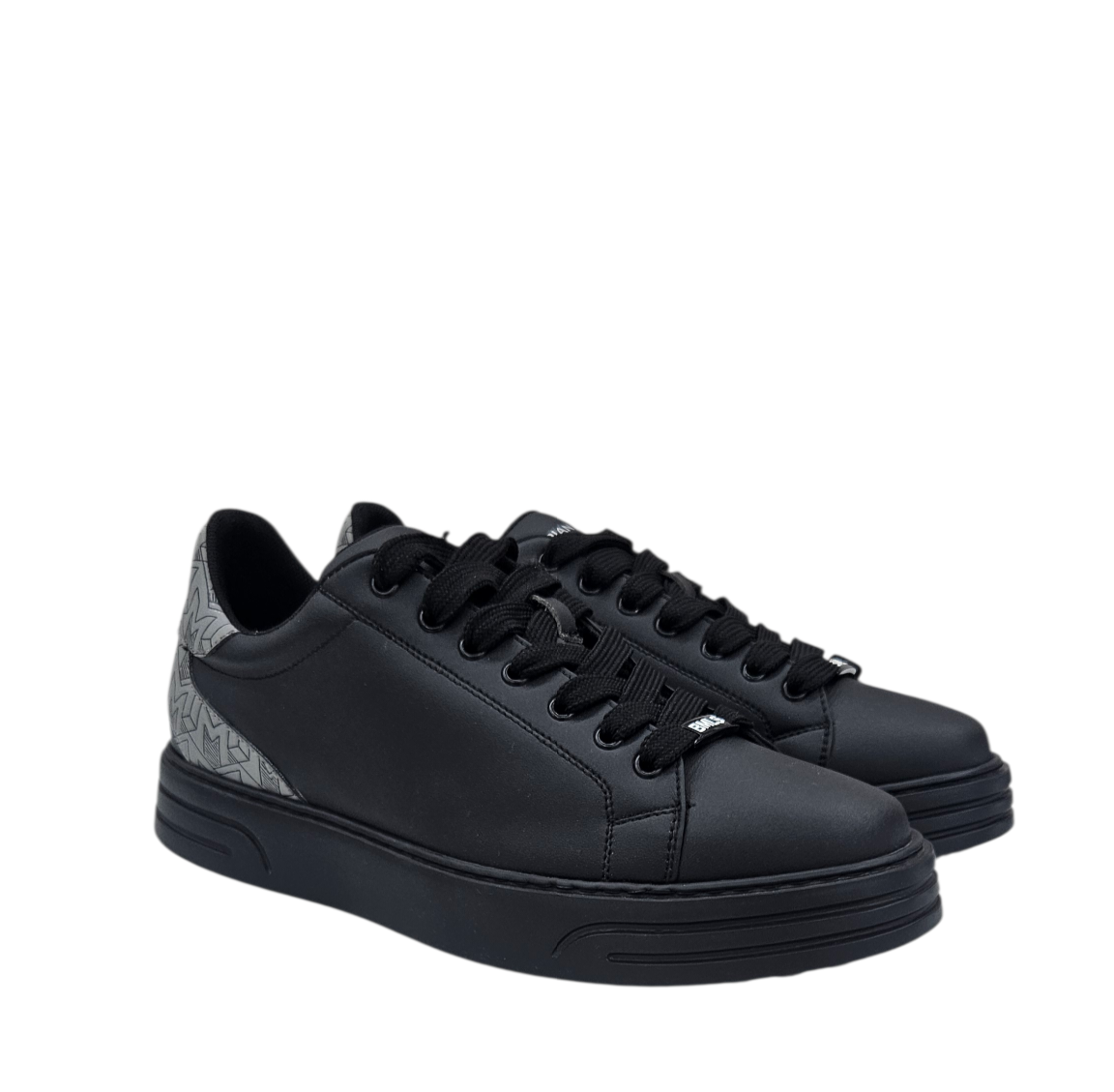 577 ERIK NERO GOMMATO GRIGIO BIO NERO - Scarpe - Brian Mills