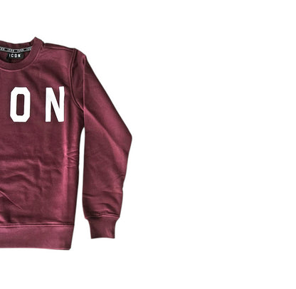 ICDF2W6F005 FELPA DONNA GIROCOLLO BORDO - FELPA - ICON