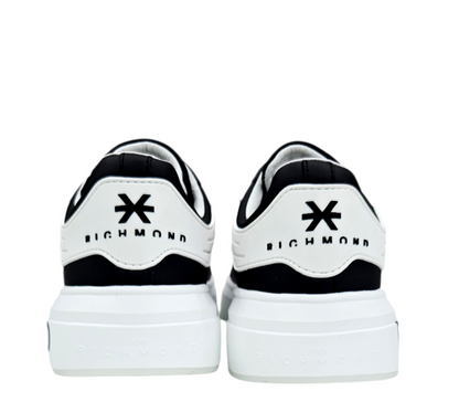 31016 D ACTION LEATHER BLACK - Scarpe - John Richmond