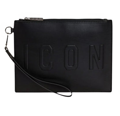 POCHETTE Uomo ICON ICBU04A07 FINN BLACK