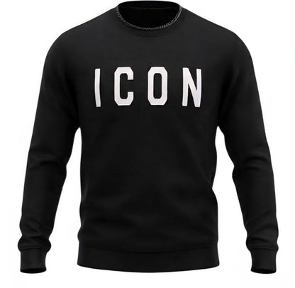 FELPA Uomo ICON IUF008C NERO