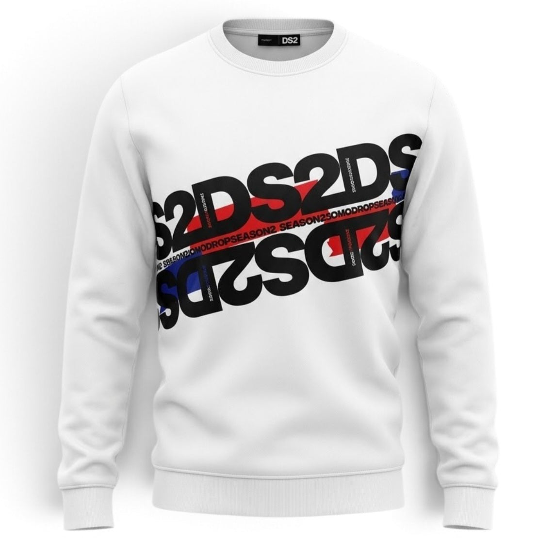 Felpe Uomo DROPSEASON2 F62A377 BIANCO