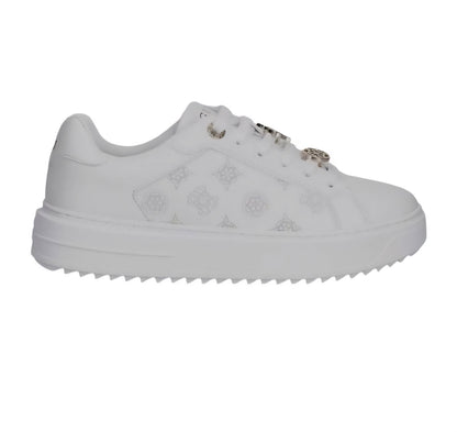 SNEAKERS DONNA GUESS FLFDUEELE12 WHITE