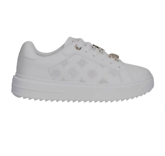 SNEAKERS DONNA GUESS FLFDUEELE12 WHITE