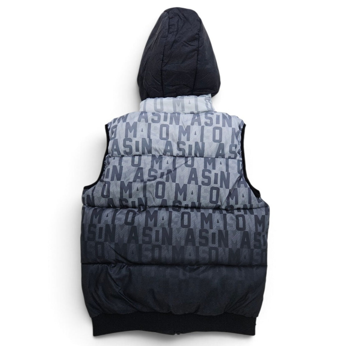 GIUBBINI Uomo M9P M9G988 SMANICATO MULTILOGO GRIGIO