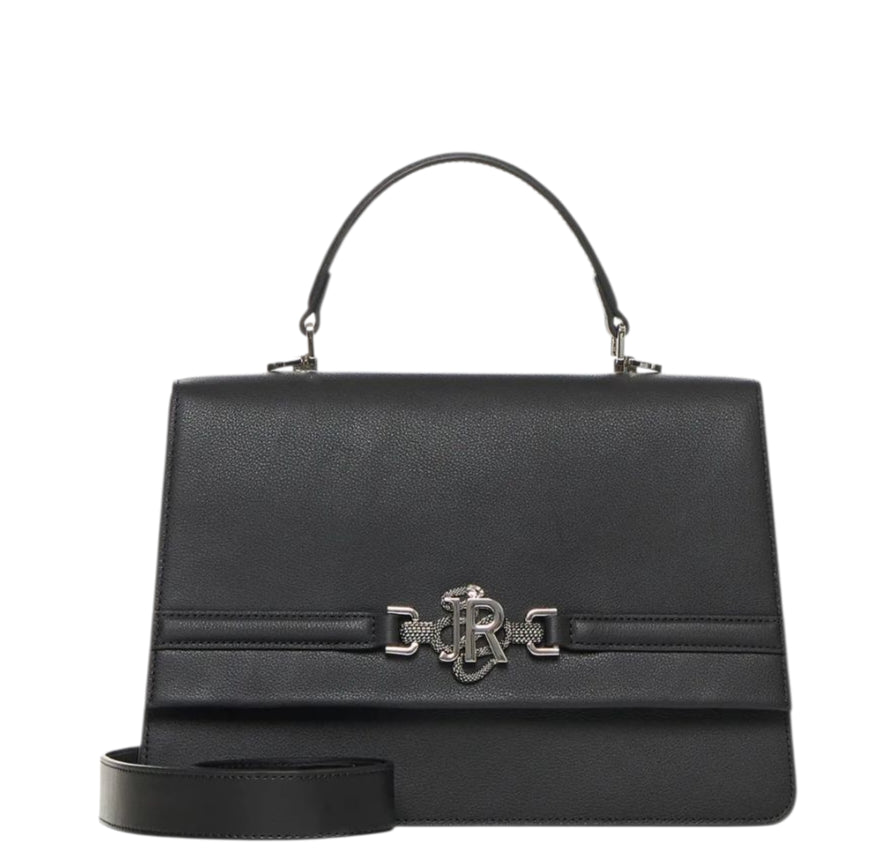 HANDBAG RWA25350BO 9L BLACK SILVER - ZAINO - John Richmond