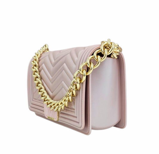 FLAT WAVE S MISTY ROSE LIGHT GOLD - BORSA - MARC ELLIS