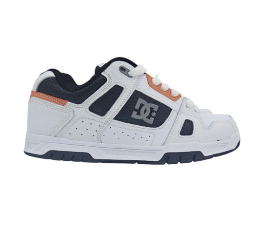 SNEAKERS UOMO DCSHOECOUSA STAG 320188 WHITE BLACK