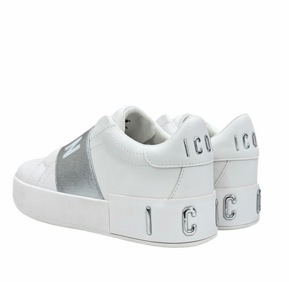 IC05675SD BIANCO ARGENTO - Scarpe - ICON