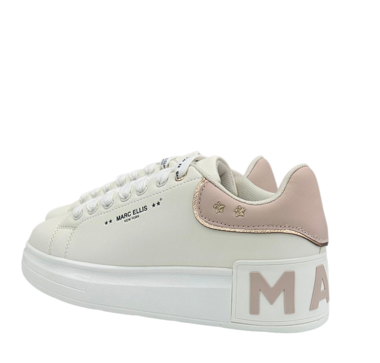 SINTRA6001 FW25 B WHITE NUDE GOLD - Scarpe - MARC ELLIS