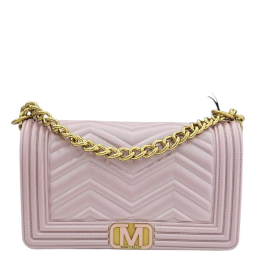 FLAT WAVE M MISTY ROSE LIGHT GOLD - BORSA - MARC ELLIS