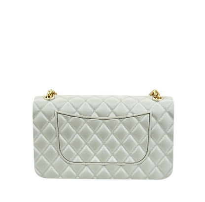 FLAT FALCON S SHOULDER BAG TAUPE LIGHT GOLD - BORSA - MARC ELLIS