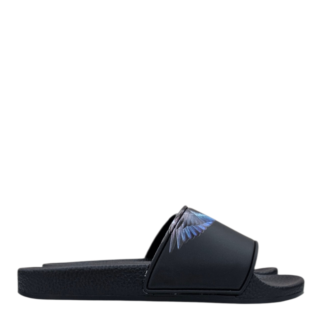 COMAS260680 BLACK ROYAL - PANTOFOLE - MARCELLO BURLON COUNTRY OF MILANO