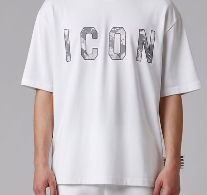T-Shirt e Polo Uomo ICON IUT043 WHITE