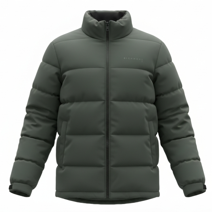 UMA24192PIS8 GREEN PADDED JACKET WURY - GIUBBINO - John Richmond