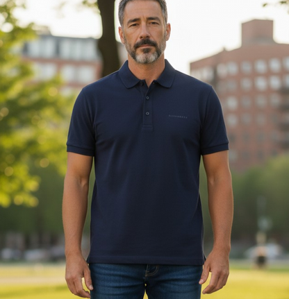 UMP26035PO HB BLU NAVY - T-Shirt e Polo - John Richmond