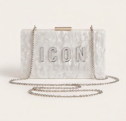 POCHETTE  ICON ICBS39A01 BEAT WHITE