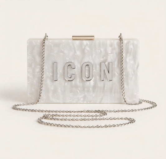 POCHETTE  ICON ICBS39A01 BEAT WHITE