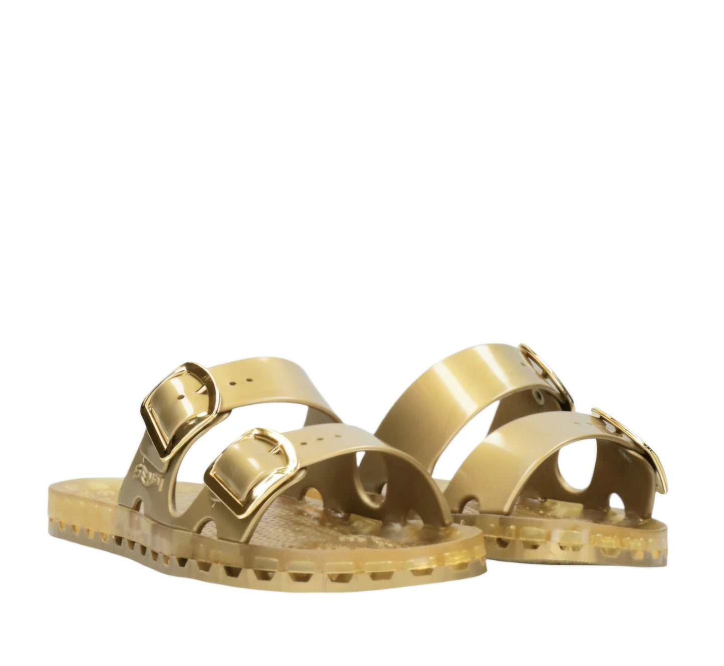 LA JOLLA FLAMINGO GOLD - PANTOFOLE - SENSI