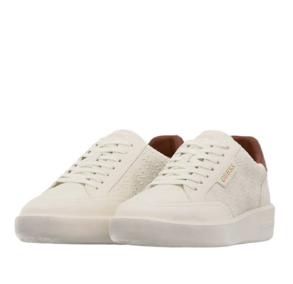 FMJYU2FAP12 WHITE - Scarpe - Guess