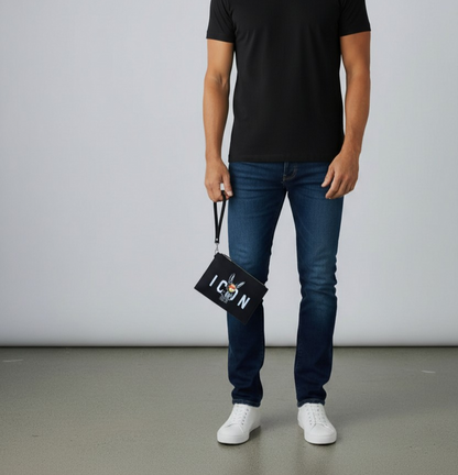 ICBU02A07 NERO - POCHETTE - ICON