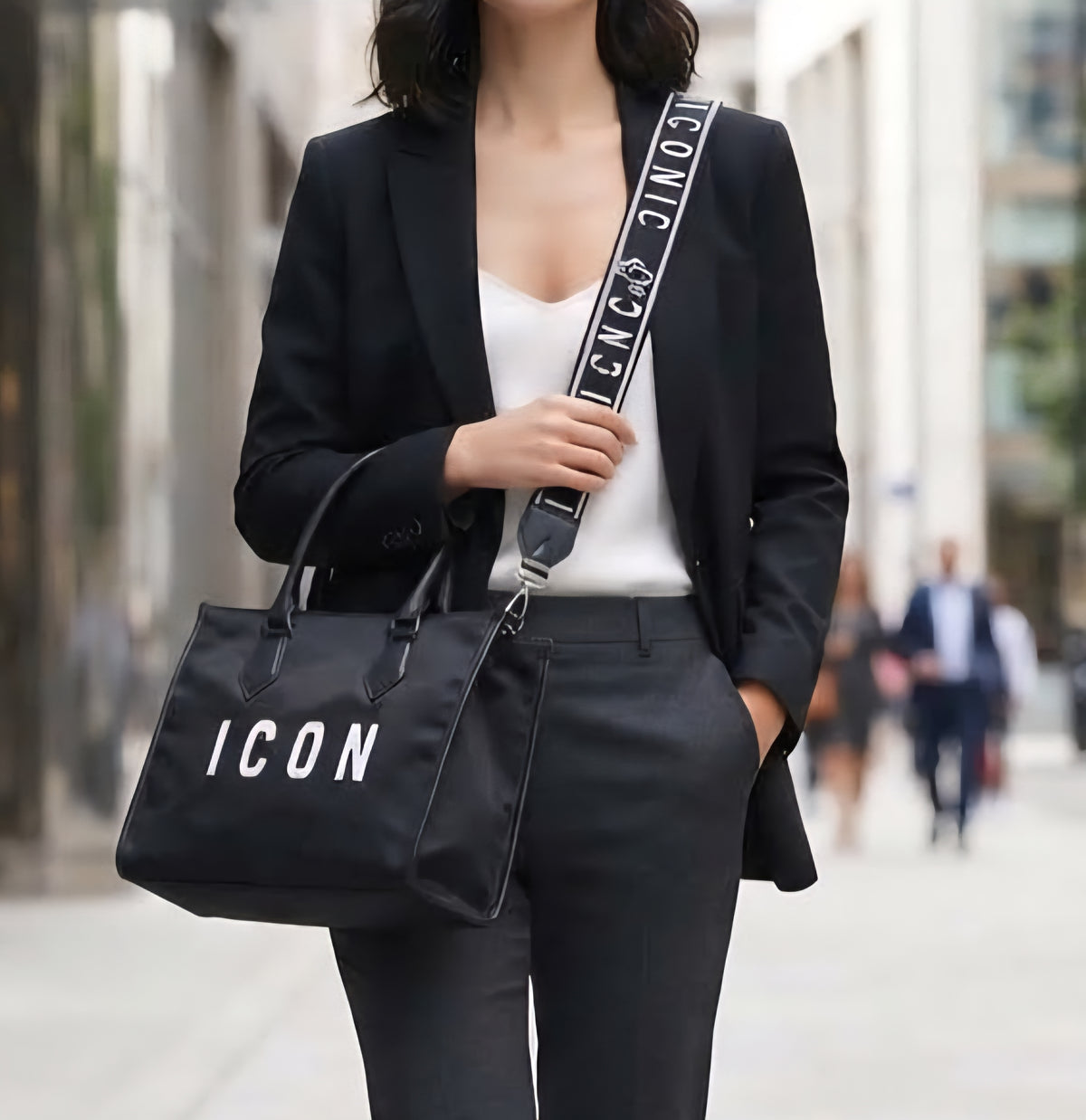 Borse Donna ICON ICBS34A02 NEON BLACK