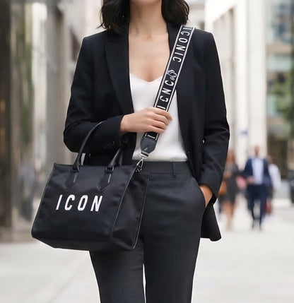 Borse Donna ICON ICBS34A02 NEON BLACK