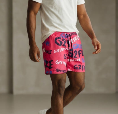 ALL OVER SWIMSHORT - Costumi da bagno - G2 FIRENZE