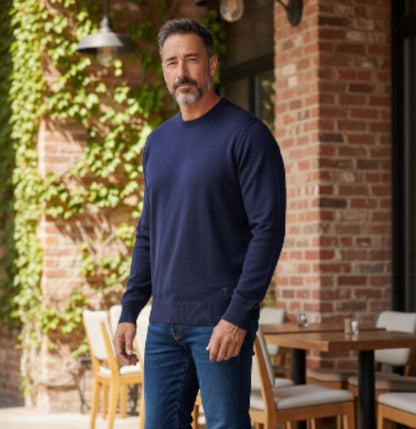 BASIC ROUND BLU - MAGLIA - BUGER