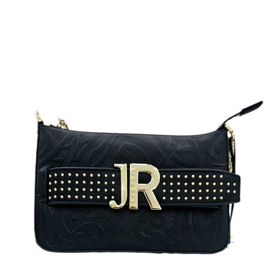SHOULDER BAG RWA25190BO 9L BLACK GOLD - Borse - John Richmond